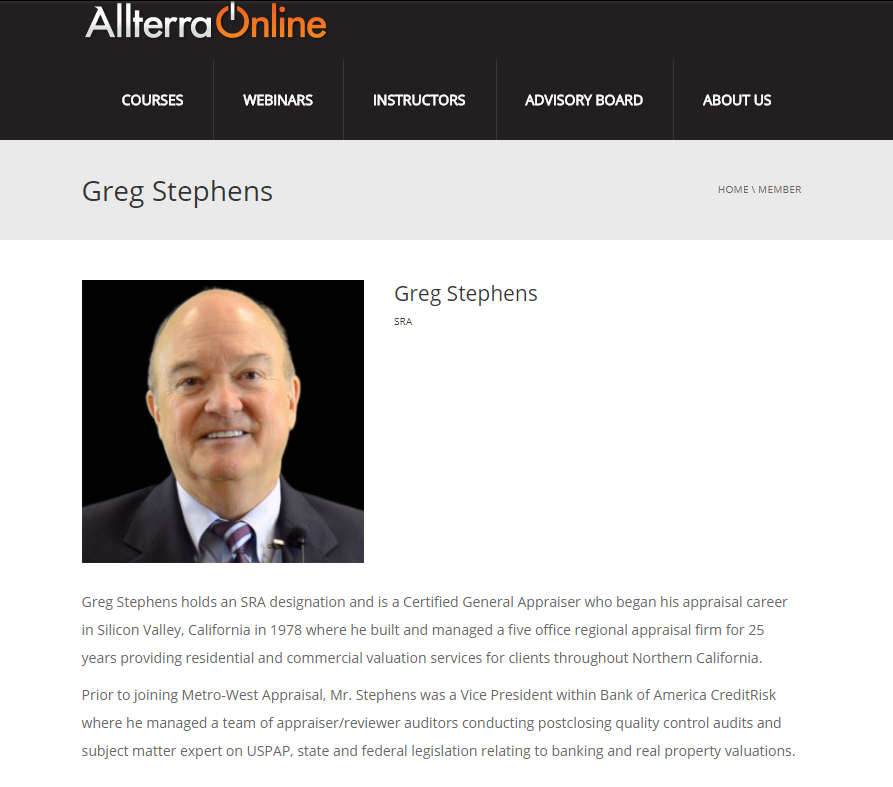 Greg Stephens Metro-West Alltera Group